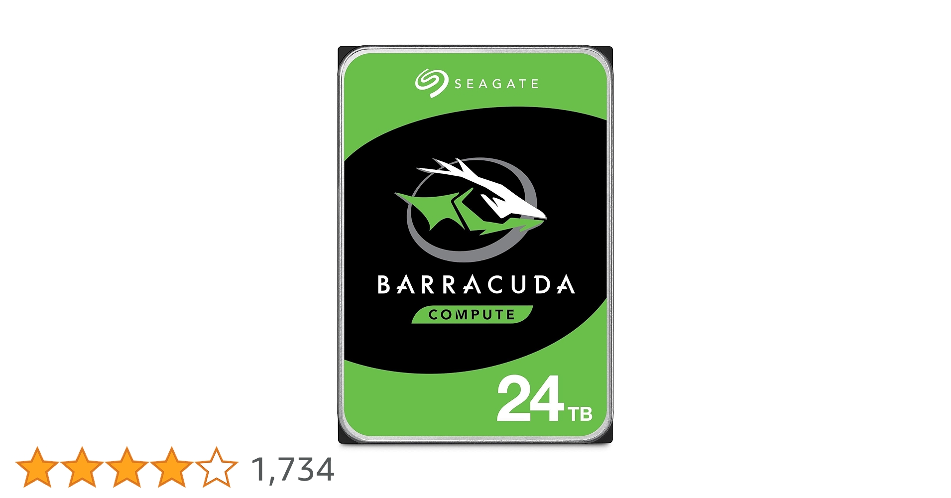 Seagate BarraCuda 3.5インチ HDD 24TB ジャンク品 Seagate製HDD「BarraCuda」の20TBと24TBが登場、24TBは47,800円